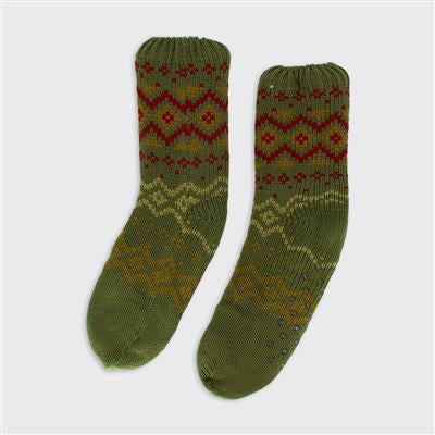 Mens winter slipper socks