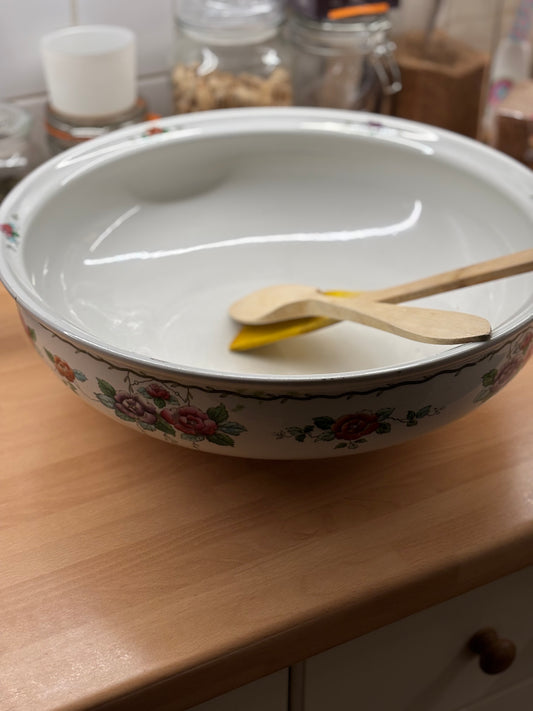 Harrods XL salad/ trifle serving bowl