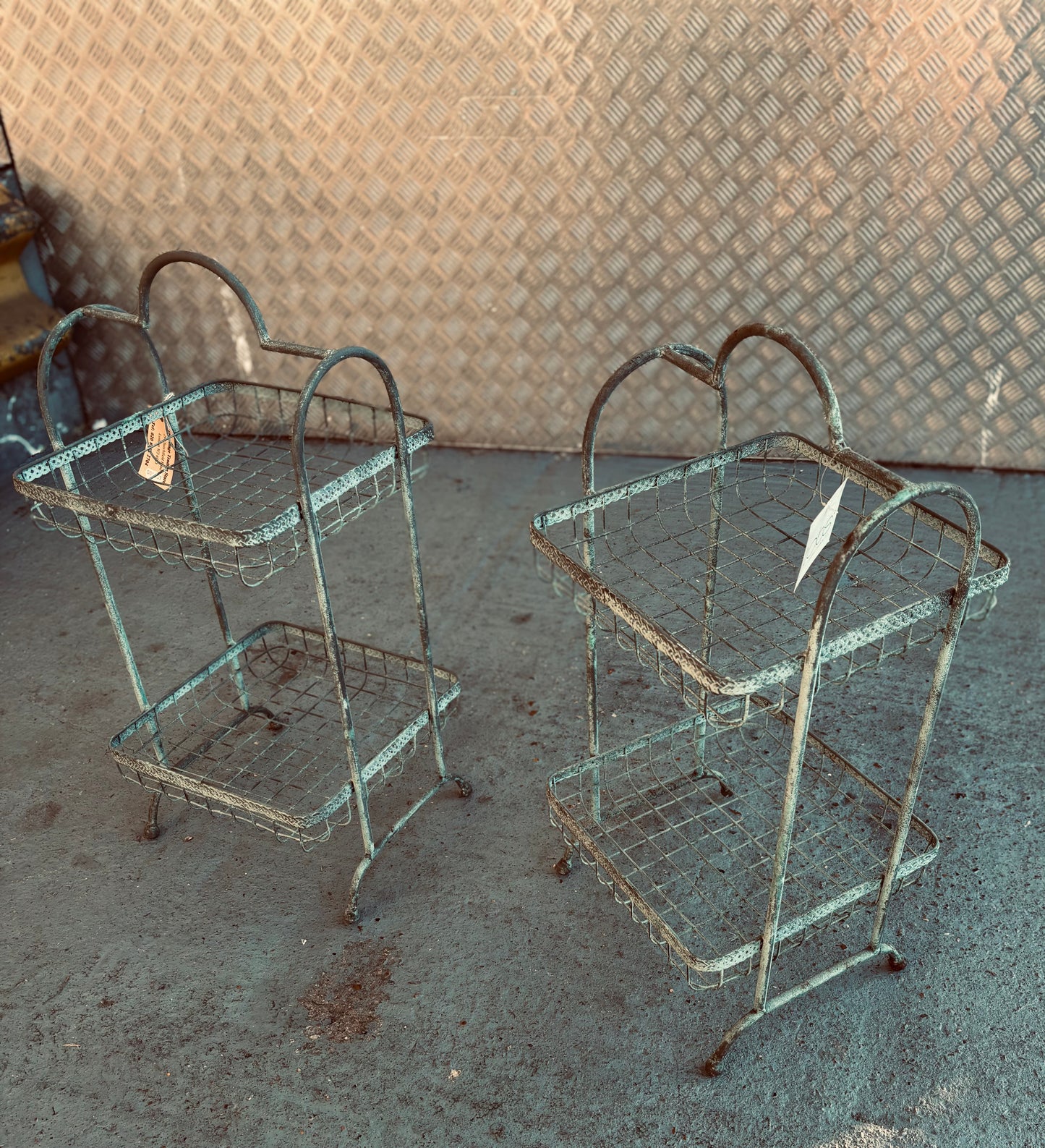 Vintage vegetable rack/ storage shelf/ bathroom/ kitchen