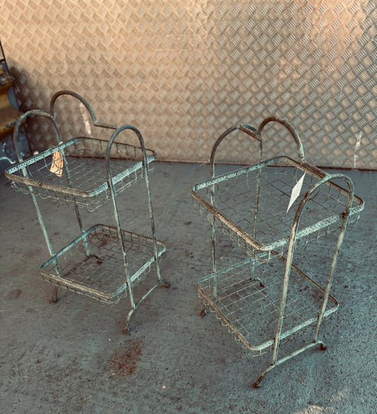 Vintage vegetable rack/ storage shelf/ bathroom/ kitchen