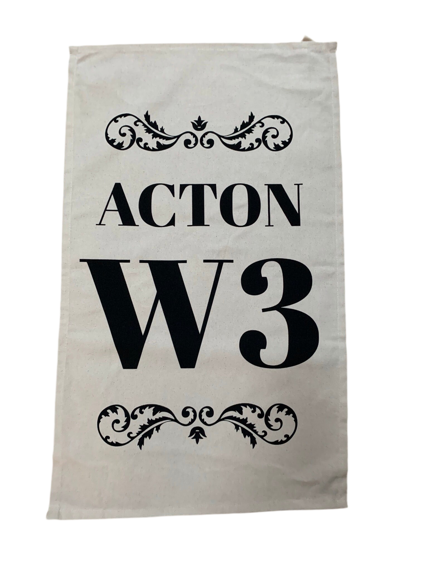 Acton W3 Tea Towel.