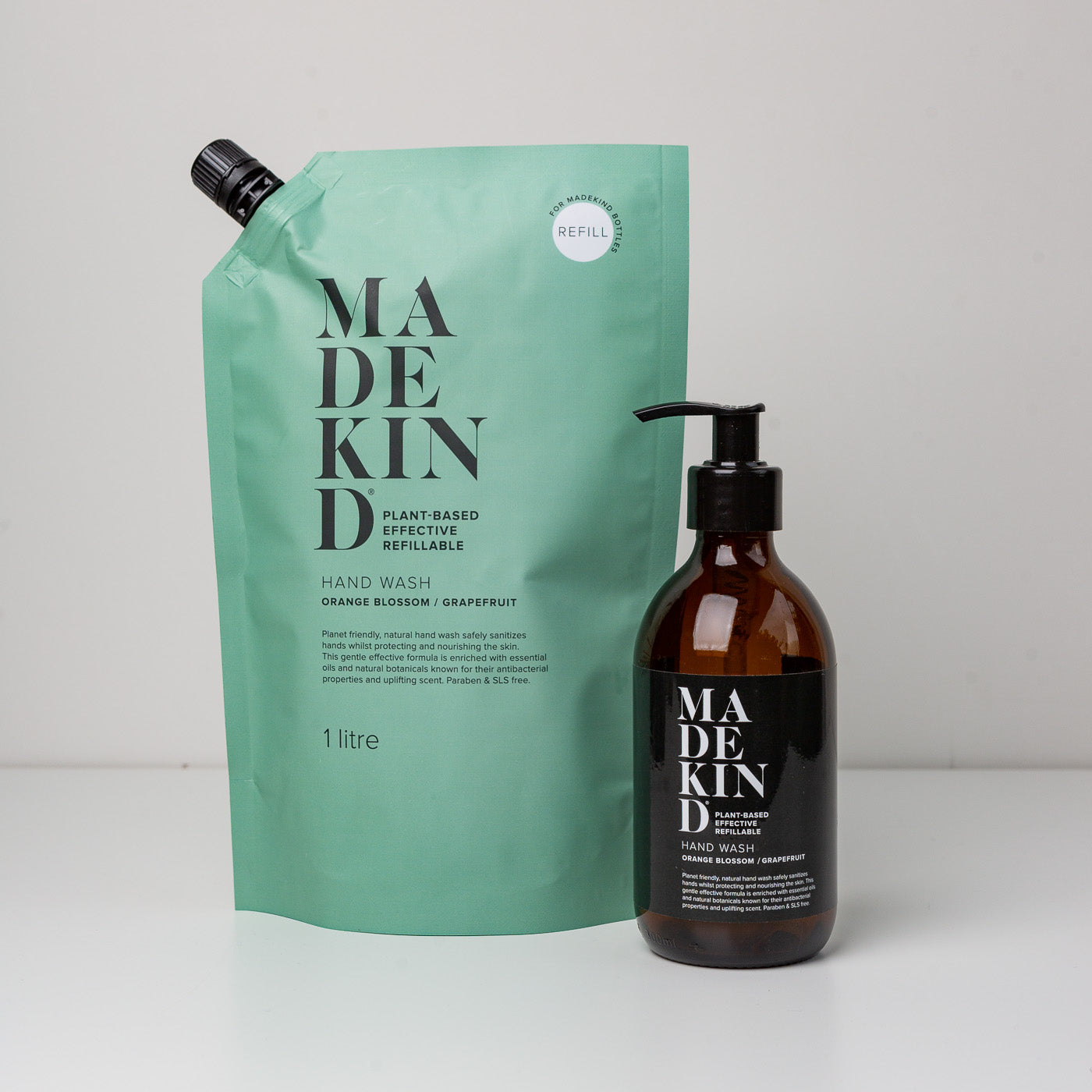 Hand Wash - Orange Blossom & Grapefruit 1 Litre Refill