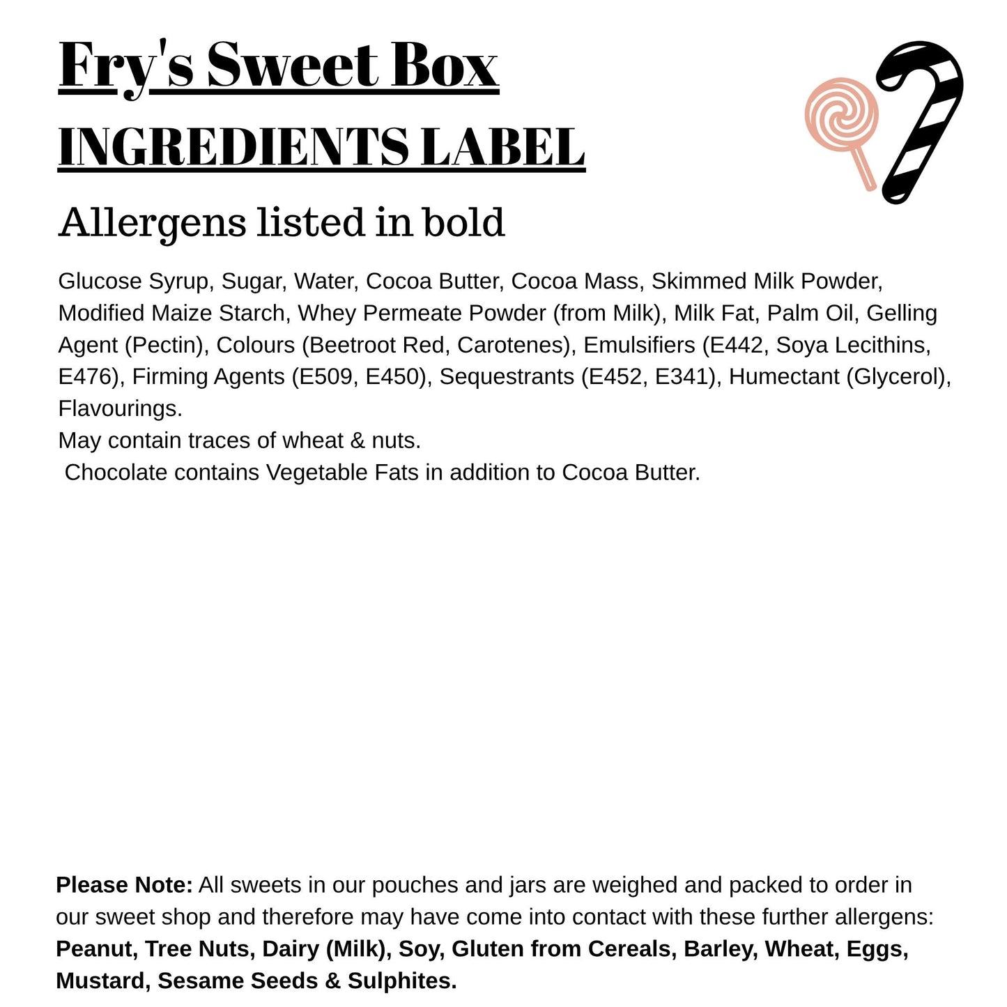 Fry's Chocolate Box