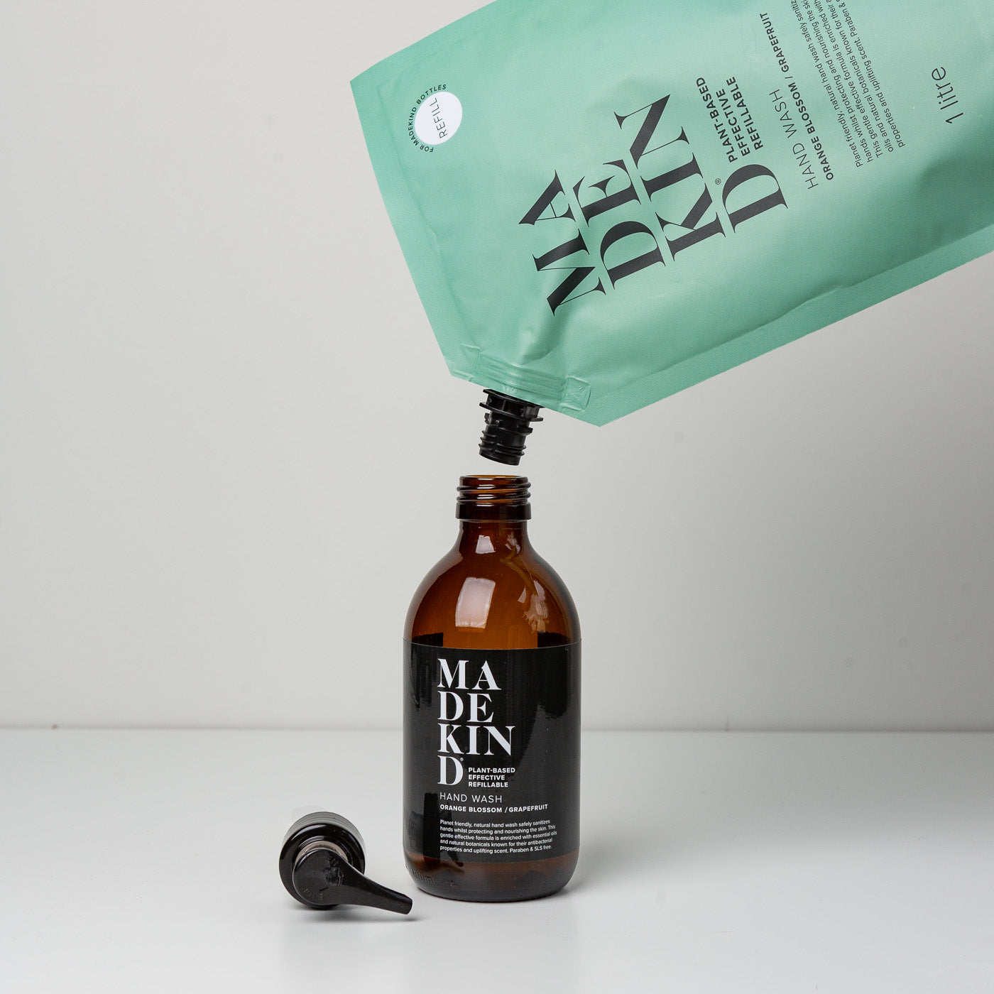 Hand Wash - Orange Blossom & Grapefruit 1 Litre Refill