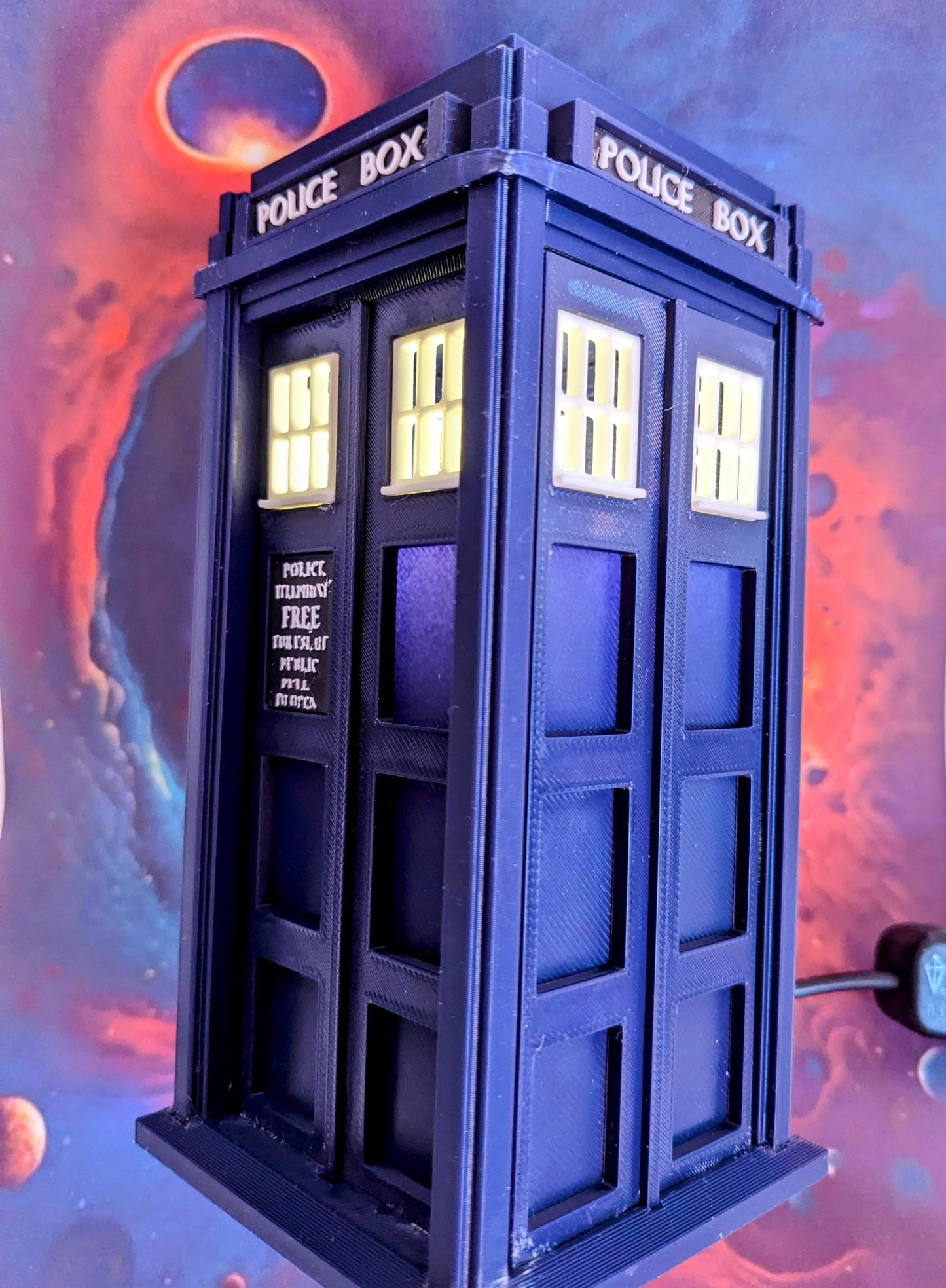 Tardis Night Light - Inspired by Dr Who