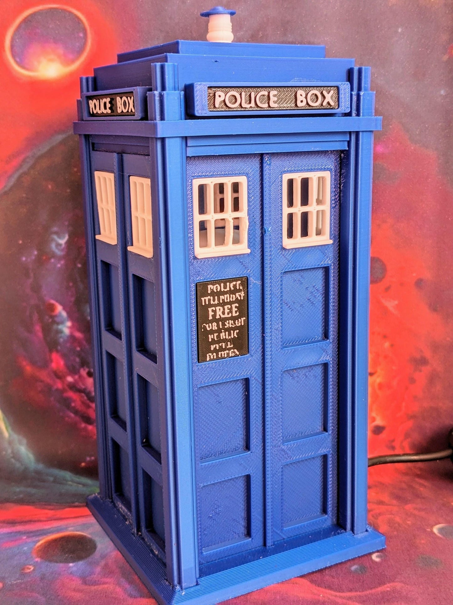 Tardis Night Light - Inspired by Dr Who