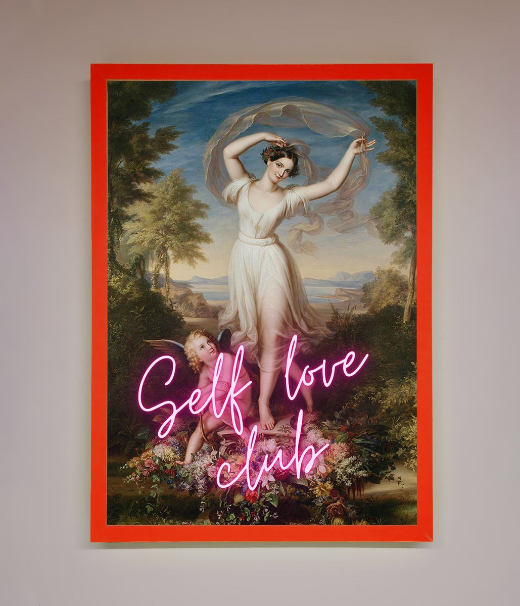 Self Love Club Framed Wall Art