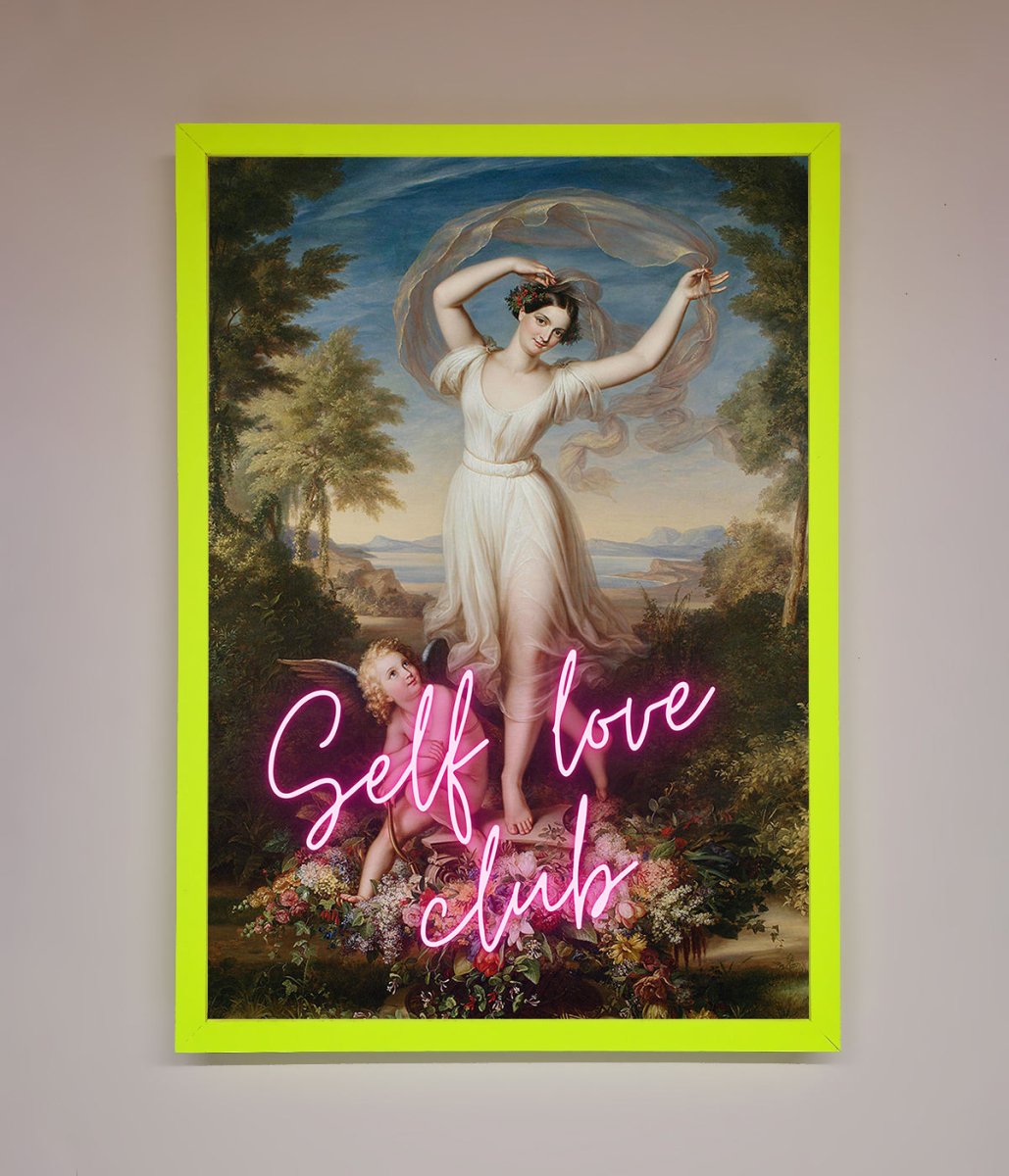 Self Love Club Framed Wall Art