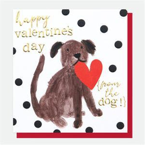 Valentine's Dog Card