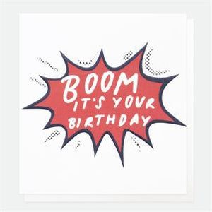 Boom It's Your Birthday Card