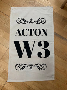 Acton W3 Tea Towel