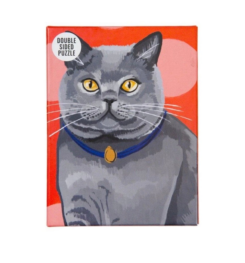Cat Jigsaw Puzzle two sided