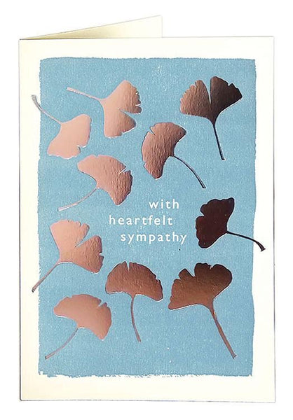 With Sympathy Art Greeting Cards